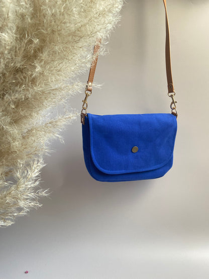 Le petit sac bandoulière bleu roi