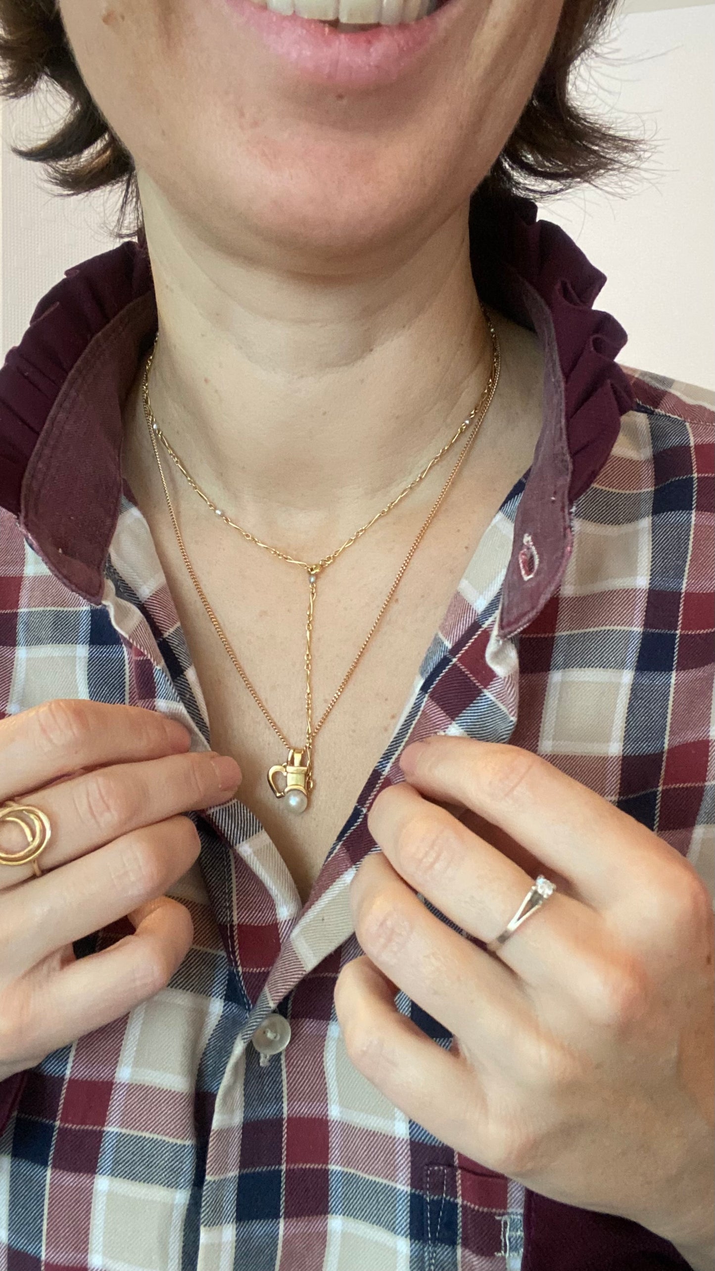 Chemise upcyclee Balmain