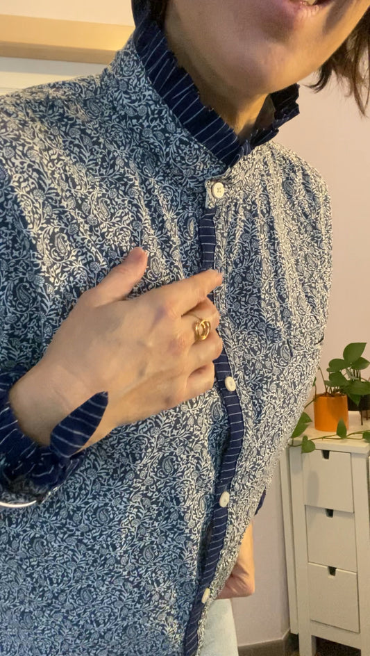 Chemise upcyclee Teddy Smits