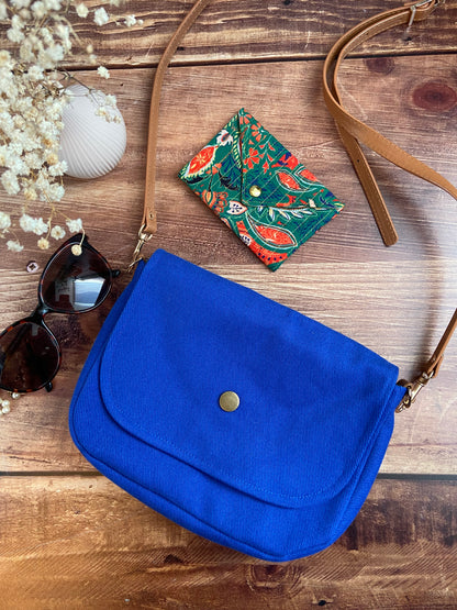 Le petit sac bandoulière bleu roi